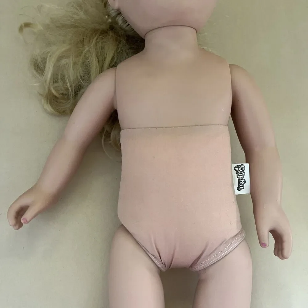 18” Geoffrey LLC & My Life As Two Dolls Plus 26 Pcs Of Clothes Accessories‎